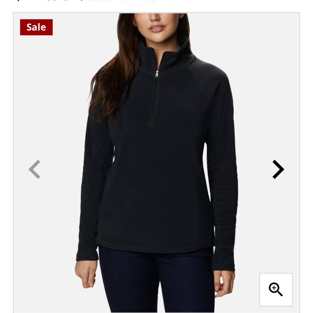 Columbia fleece quarter zip